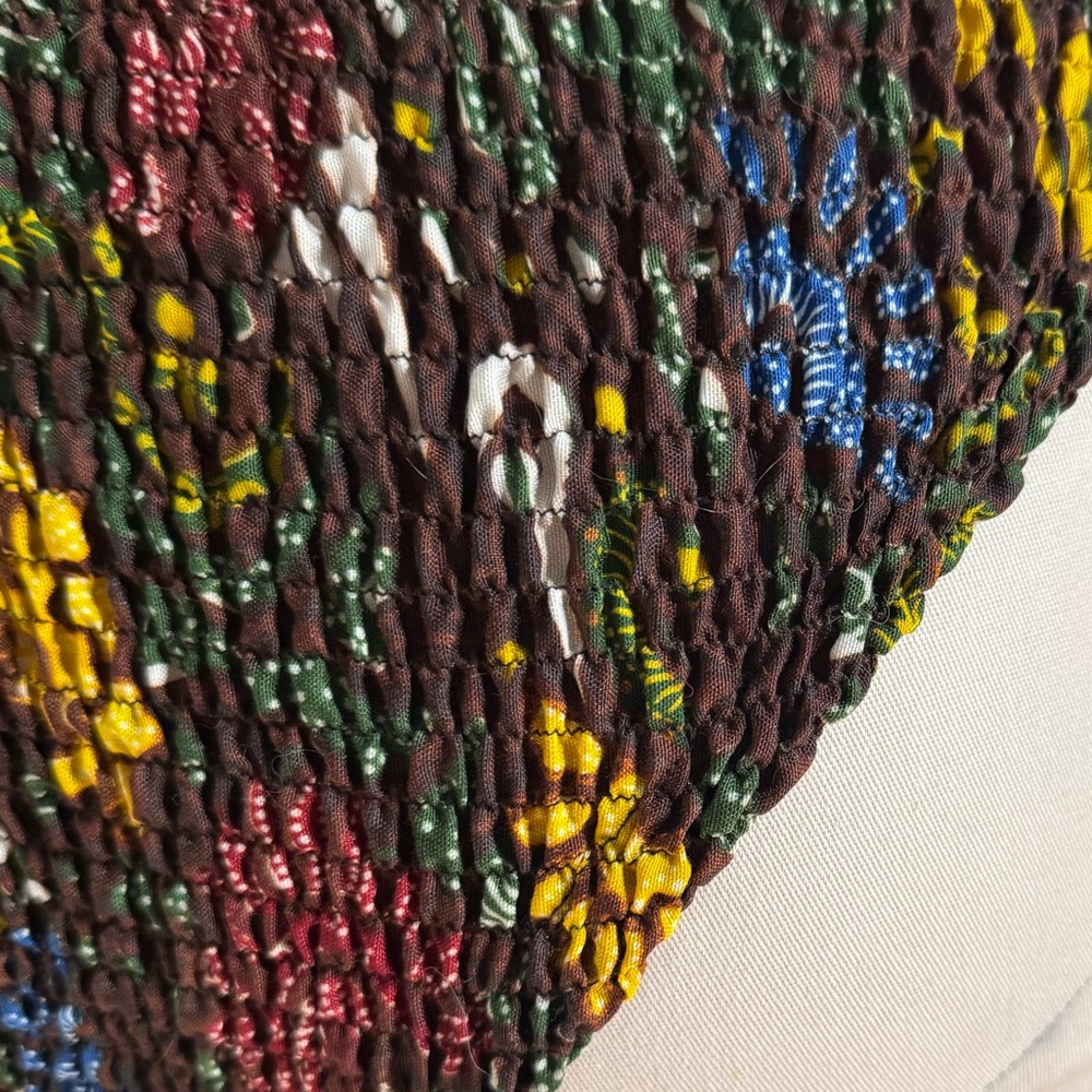 Multicolor Textured Bikini Bottom - Picture 4 of 6